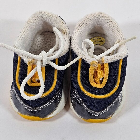 American Girl Doll Shoes Lot of 4 pair Retired Sneakers Yoga Tennis Shoes - Picture 5 of 8